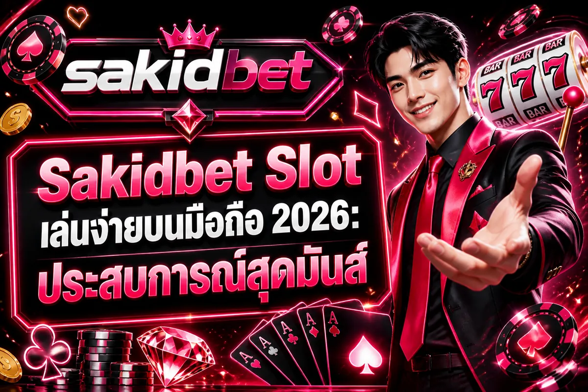 Sakidbet Slot เล่นง่ายบนมือถือ 2026: ประสบการณ์สุดมันส์
